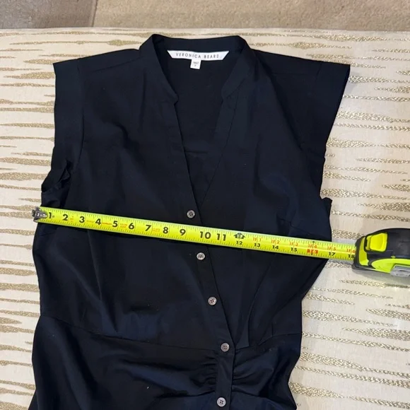 Veronica Beard Black Midi Dress - Picture 4 of 5